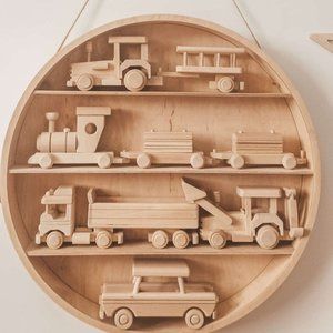 Handmade wooden car toy